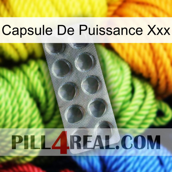 Xxx Power Capsule 30